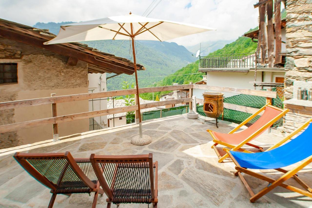 Allo Villo Lovely Apartment Ostana Buitenkant foto