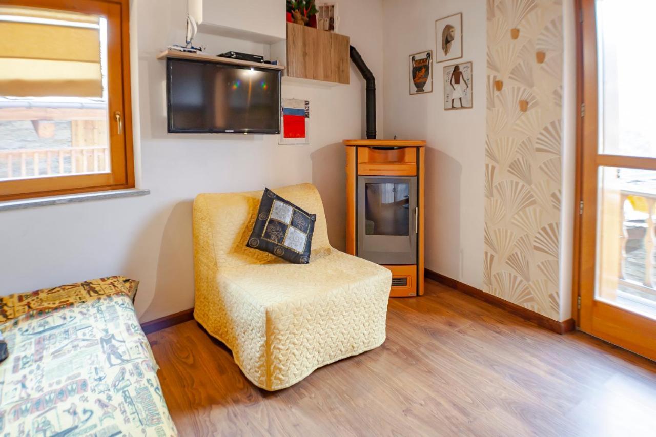 Allo Villo Lovely Apartment Ostana Buitenkant foto