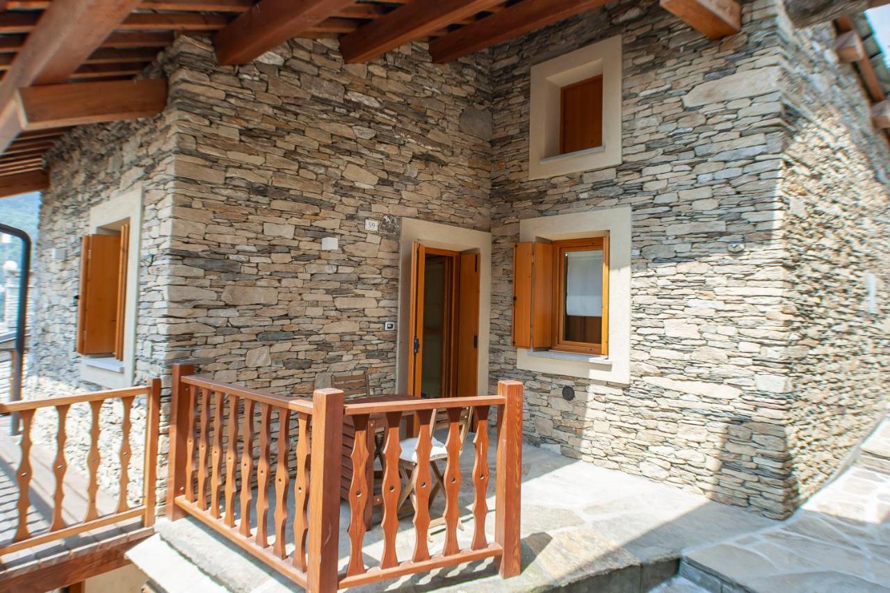 Allo Villo Lovely Apartment Ostana Buitenkant foto